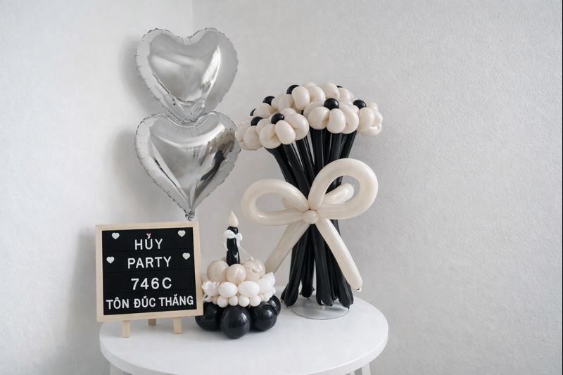 Combo Bóng Bay Và Bóng Tạo Hình Trang Trí – Mẫu M.03