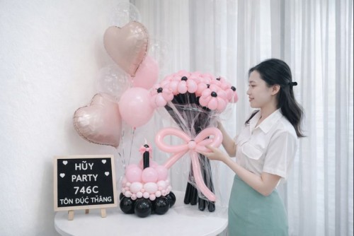 Combo Bóng Bay Và Bóng Tạo Hình Trang Trí – Mẫu M.02-01