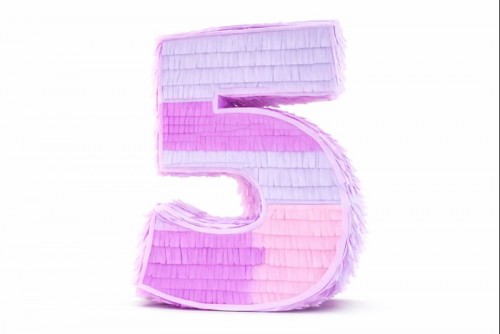 Pinata Trò Chơi Đập Kẹo Sinh Nhật – Số 5 Stella Lou